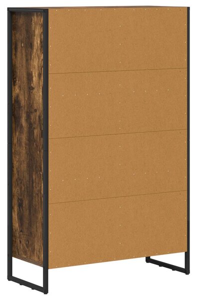Könyvespolc Füstös tölgy 99.5 x 30 x 108.5 cm Faanyag
