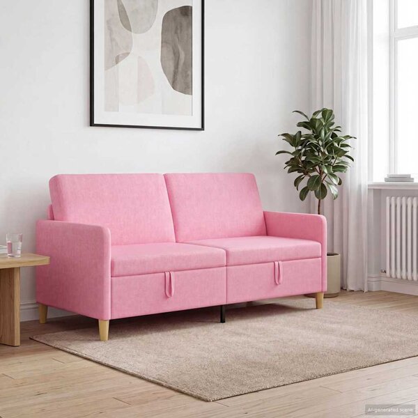 Tárolós Kanapé Rózsaszín 172 x 78 x 87 cm Poliészter