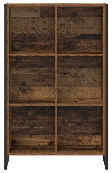 Könyvespolc 99.5 x 30 x 108.5 cm Szerelt Fa Öreg fa