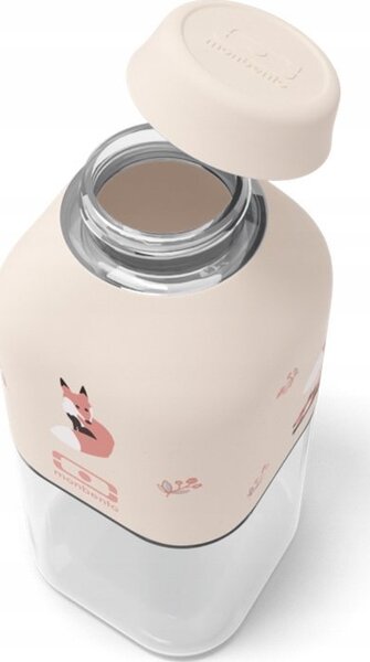 Monbento S Positive Sport és utazó Ivópalack 330ml - Átlátszó/Bézs