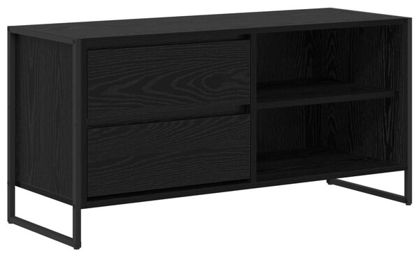 TV szekrény 100 x 36 x 49,5 cm Fekete tölgy Szerelt Fa