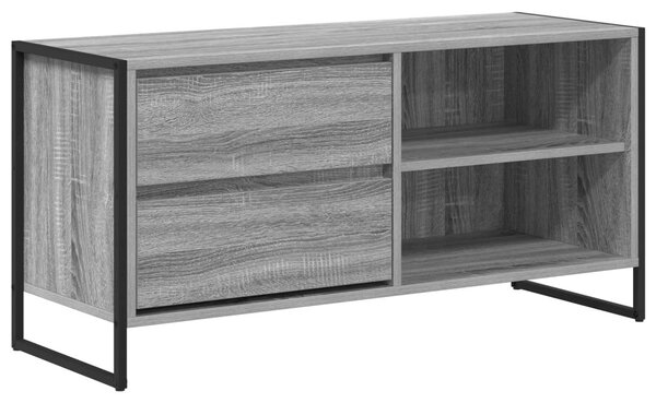 TV szekrény fiókkal Szürke Sonoma 100 x 36 x 49,5 cm Faanyag