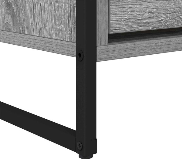 TV szekrény fiókkal Szürke Sonoma 100 x 36 x 49,5 cm Faanyag