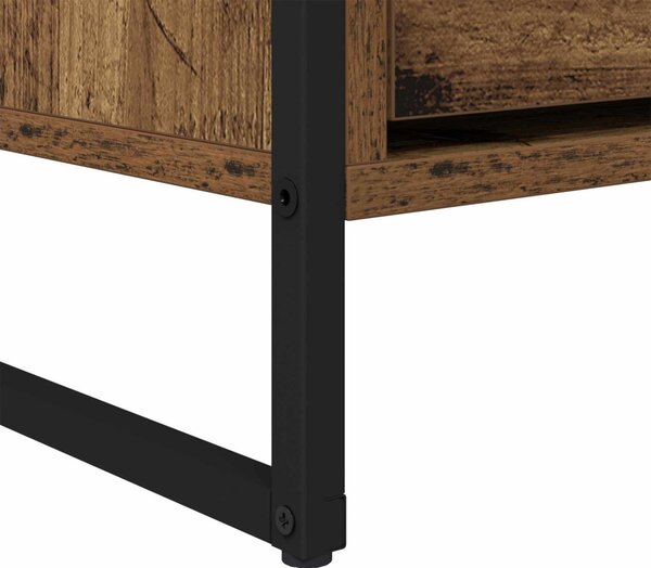 TV szekrény fiókkal Öreg fa 100 x 36 x 49,5 cm Faanyag