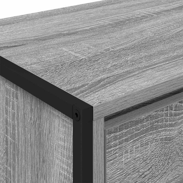TV szekrény fiókkal Szürke Sonoma 100 x 36 x 49,5 cm Faanyag