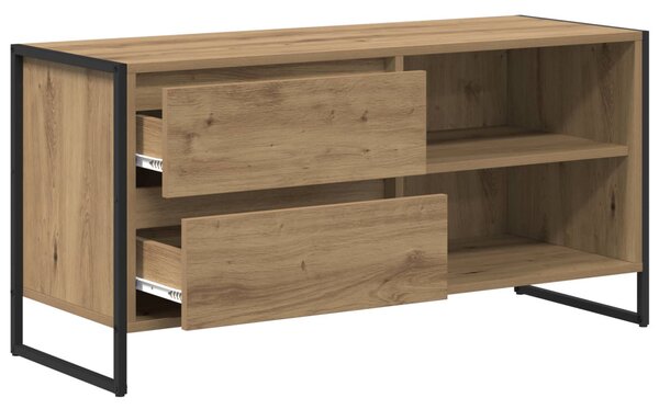 TV szekrény 100 x 36 x 49,5 cm Művészi tölgy Faanyag