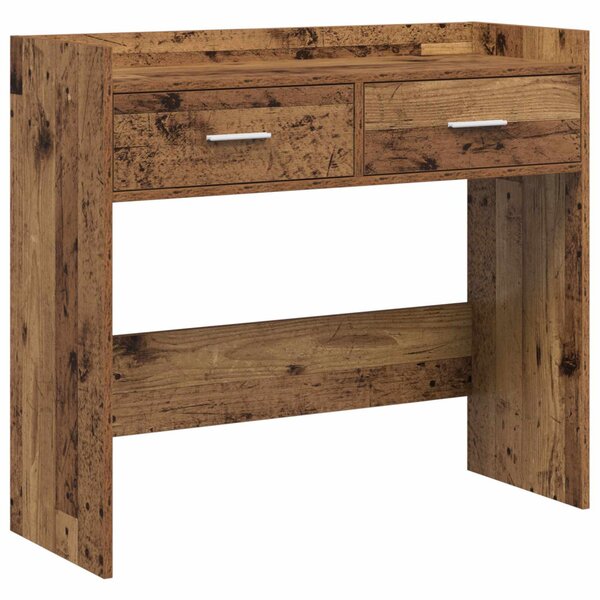 Konzolasztal Antik Fa 90 x 35 x 80 cm Szerelt Fa