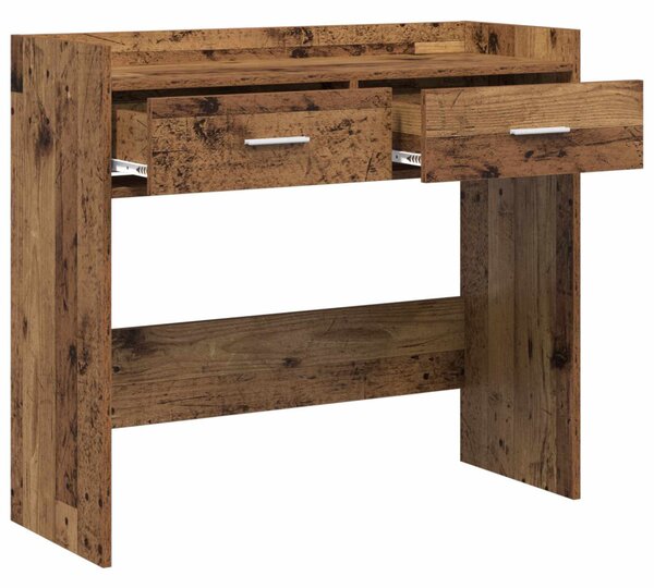 Konzolasztal Antik Fa 90 x 35 x 80 cm Szerelt Fa