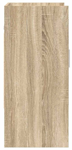 Falpolc Falra szerelhető Sonoma Tölgy 80 x 36 x 80 cm