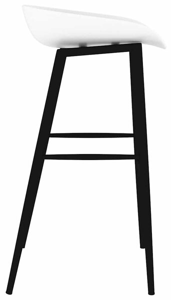 2 db fehér bárszék