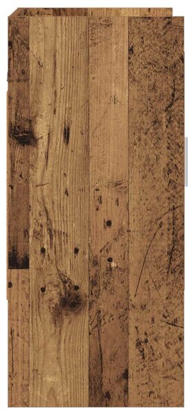Falpolc Falra szerelhető Antik Fa 80 x 36 x 80 cm Szerelt Fa