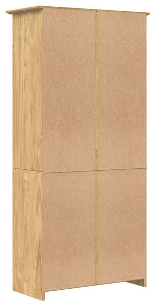 Könyvszekrény BODO Méz barna 82 x 40 x 173 cm Faanyag