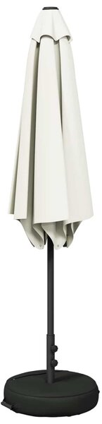 Kerti napernyő alappal 270 x 270 cm Poliészter Négyszögletes