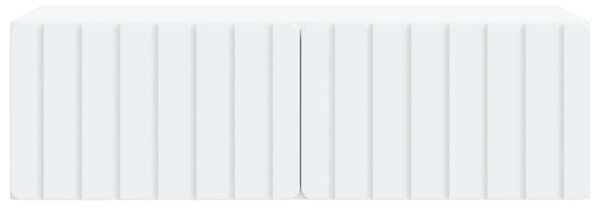 Fali TV szekrény 98 x 41 x 30 cm Fehér Szerelt Fa
