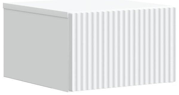 Fali éjjeli szekrény 2 pcs Fehér 33 x 34,5 x 20 cm Szerelt Fa