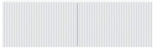 Fali TV szekrény Fehér 98 x 41 x 30 cm Szerelt Fa