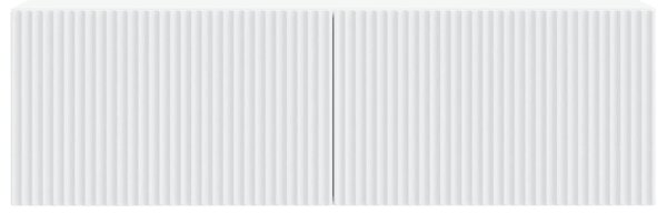 Fali TV szekrény Fehér 98 x 31 x 30 cm Szerelt Fa