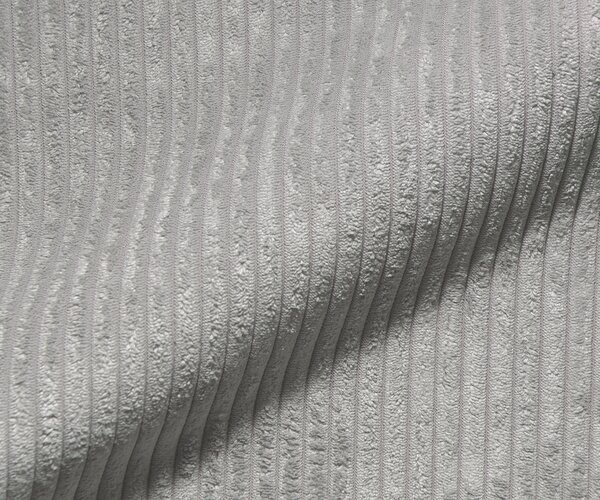DELIFE Boxspring ágy Dream-Well 120x200 cm mikroszálas ezüstszürke matraccal és topperrel