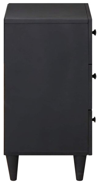 Éjjeli asztal fiókkal Sokszínű 50 x 33 x 60 cm Tömör Mangófát
