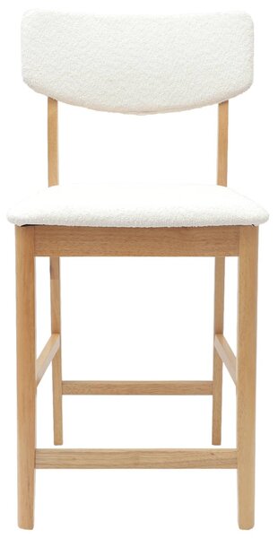 Étkező Székek 2 pcs Természetes 48 x 49 x 95 cm Tömör Gumi Fa