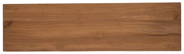 TV-szekrény 110 x 30 x 40 cm Természetes Tömör Teakfa