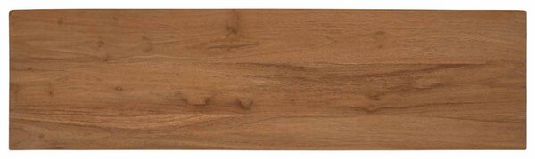 TV szekrény 110 x 30 x 35 cm Természetes Tömör Teakfa
