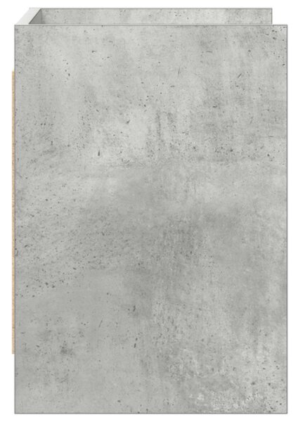 TV szekrény 60 x 33 x 47 cm Betonszürke Szerelt Fa
