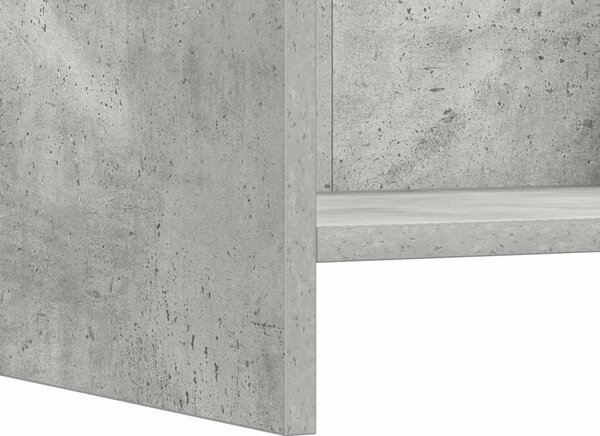 TV szekrény 60 x 33 x 47 cm Betonszürke Szerelt Fa