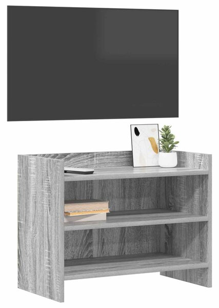 TV szekrény 60 x 33 x 47 cm Szürke Sonoma Szerelt Fa