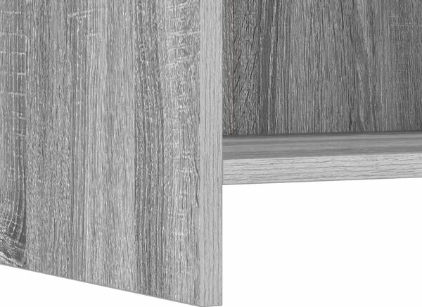 TV szekrény 60 x 33 x 47 cm Szürke Sonoma Szerelt Fa