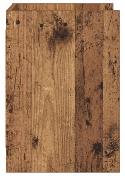 TV szekrény 60 x 33 x 47 cm Antik Fa Szerelt Fa