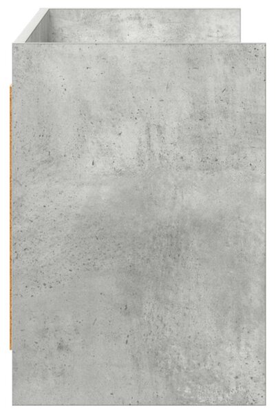 TV szekrény 135 x 33 x 47 cm Betonszürke Szerelt Fa