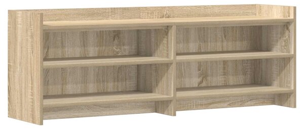TV szekrény 135 x 33 x 47 cm Sonoma Tölgy Szerelt Fa