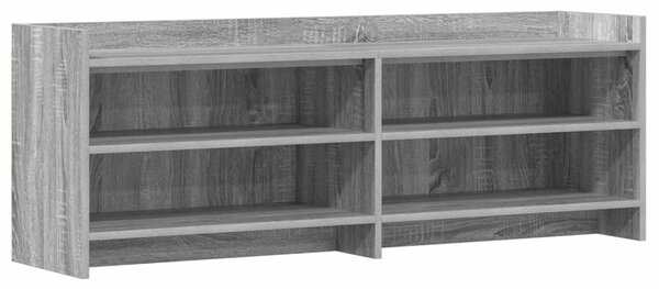 TV szekrény 135 x 33 x 47 cm Szürke Sonoma Szerelt Fa