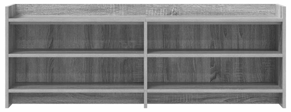 TV szekrény 135 x 33 x 47 cm Szürke Sonoma Szerelt Fa
