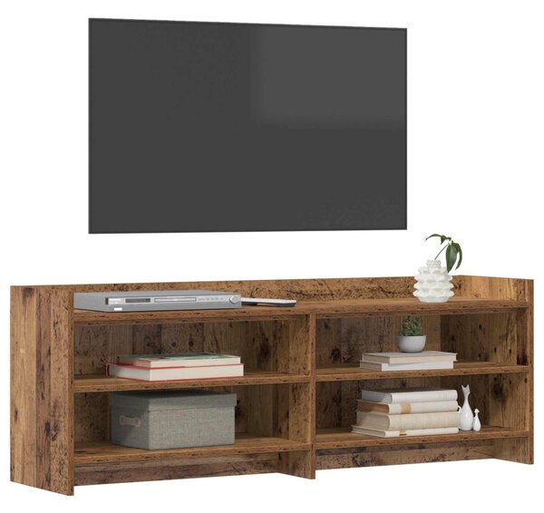 TV szekrény 135 x 33 x 47 cm Antik Fa Szerelt Fa
