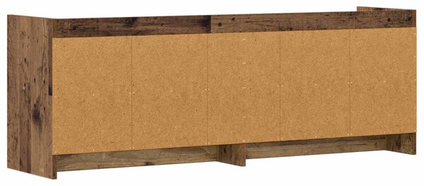 TV szekrény 135 x 33 x 47 cm Antik Fa Szerelt Fa