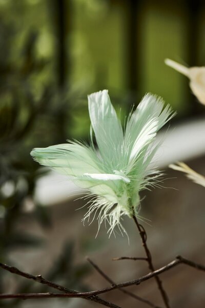 Függő tollak dróton FEATHER DECOR - több színben