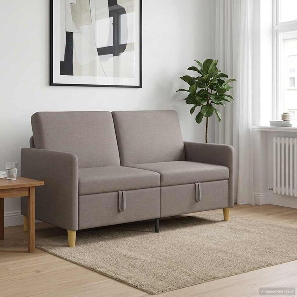 Tárolós Kanapé Tópszínű 152 x 78 x 87 cm Poliészter