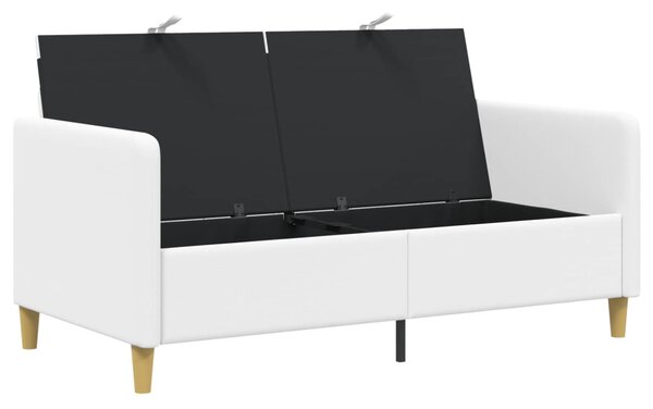 Tárolós Kanapé Fehér 152 x 78 x 87 cm Poliészter