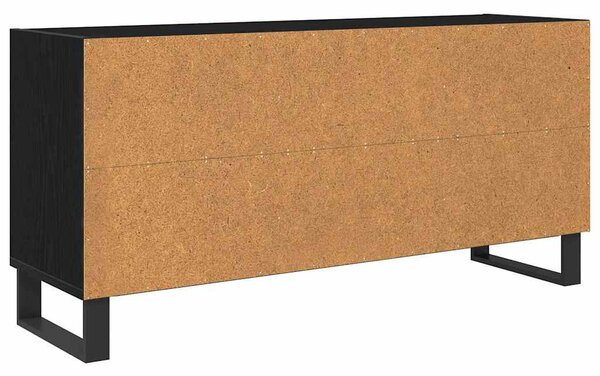 TV szekrény Fekete tölgy 103,5 x 30 x 50 cm Faanyag