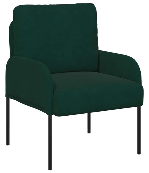 Ülőgarnitúrák párnával 3 pcs Sötétzöld 115 x 56 x 80 cm Furnér