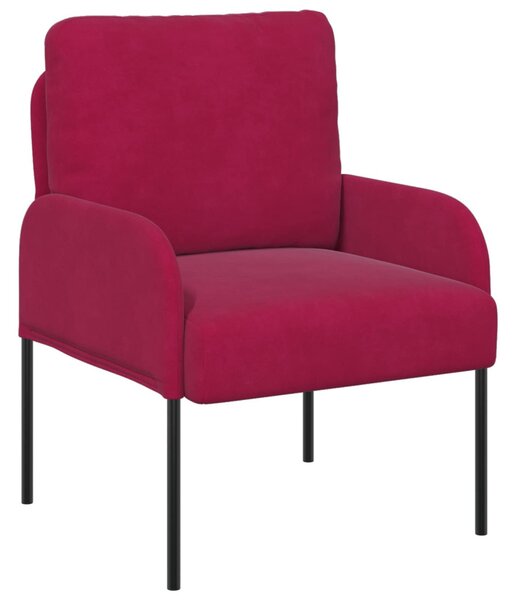 Ülőgarnitúrák párnával 3 pcs Bordó 115 x 56 x 80 cm Furnér