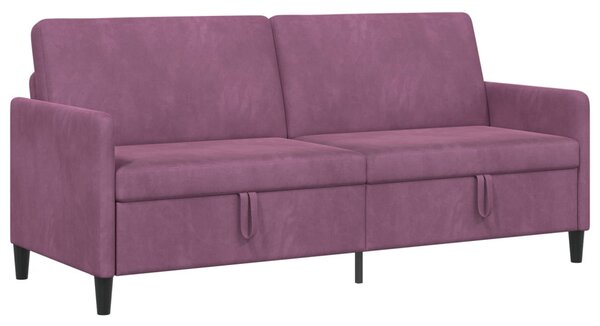 Tárolós Kanapé Lila 192 x 78 x 87 cm Poliészter