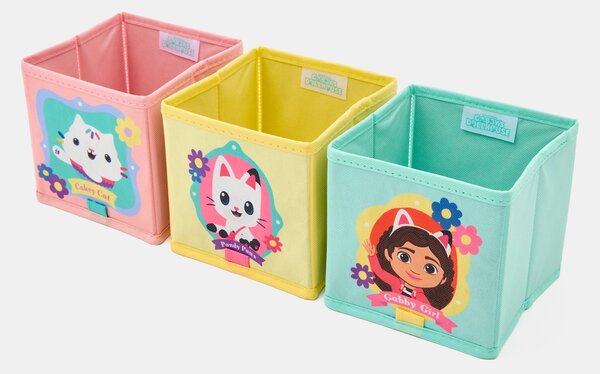 Sinsay - Tárolódoboz készlet 3 pack Gabby's Dollhouse - többszínű