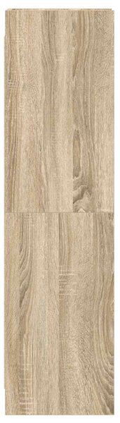 Könyvszekrény Sonoma Tölgy 30 x 30 x 111 cm Szerelt Fa