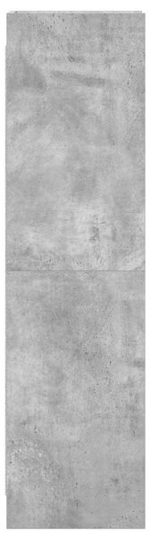 Könyvszekrény Beton Szürke 30 x 30 x 111 cm Szerelt Fa
