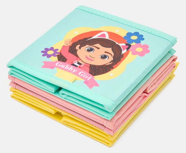 Sinsay - Tárolódoboz készlet 3 pack Gabby's Dollhouse - többszínű
