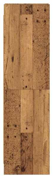 Könyvszekrény Antik Fa 30 x 30 x 111 cm Szerelt Fa