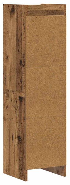 Könyvszekrény Antik Fa 30 x 30 x 111 cm Szerelt Fa
